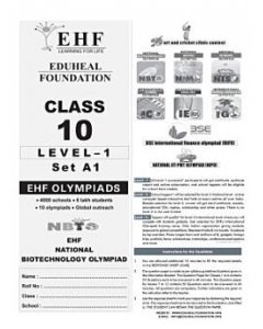 EHF Biotech Olympiad Solved Question Paper Class 10 (2016)