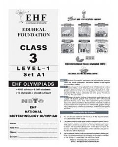 EHF Biotech Olympiad Solved Question Paper Class 3 (2016)