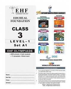 EHF Biotech Olympiad Solved Question Paper Class 3 (2017)