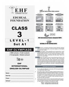 EHF English Olympiad Solved Question Paper Class 3 (2016)