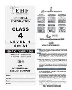 EHF English Olympiad Solved Question Paper Class 4 (2016)