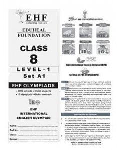 EHF English Olympiad Solved Question Paper Class 8 (2016)