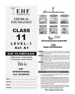 EHF G.K Olympiad Solved Question Paper Class 11 (2016)