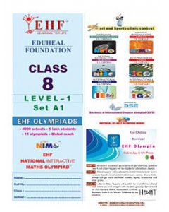 EHF Math Olympiad Solved Question Paper Class 8 (2018)