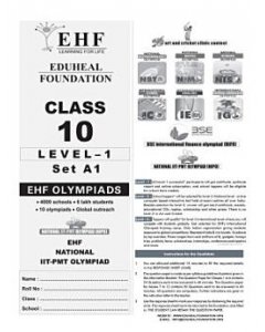 EHF IIT-NEET Olympiad Solved Question Paper Class 10 (2016)