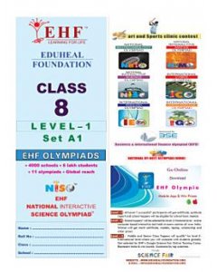 EHF Science Olympiad Solved Question Paper Class 8 (2018)