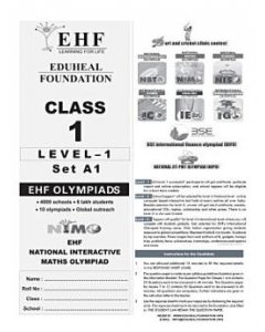 EHF Math Olympiad Solved Question Paper Class 1 (2016)