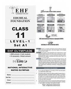 EHF Math Olympiad Solved Question Paper Class 11 (2016)