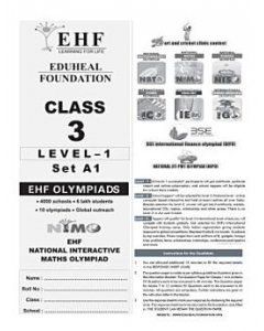EHF Math Olympiad Solved Question Paper Class 3 (2016)