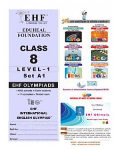EHF English Olympiad Solved Question Paper Class 8 (2018)