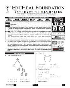 EHF Math Olympiad Solved Question Paper Class 5 (2012)
