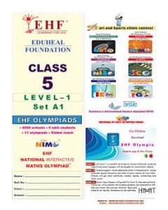 EHF Math Olympiad Solved Question Paper Class 5 (2018)