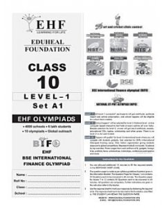EHF Finance Olympiad Solved Question Paper Class 10 (2016)