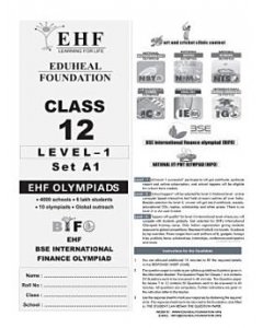 EHF Finance Olympiad Solved Question Paper Class 12 (2016)